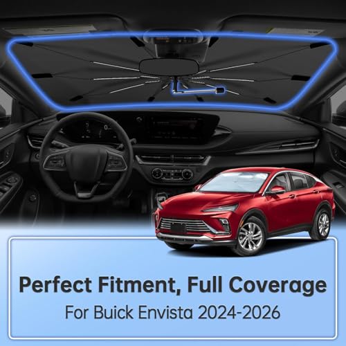 Windshield Sun Shade Umbrella for Buick Envista 2024 (for Buick Envista 2024-2026)