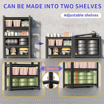48" W Garage Shelving Unit (87"*47.2*23.6",1 Set)