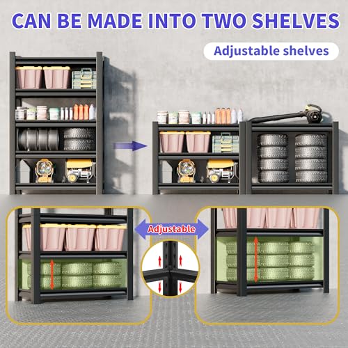 40" W Garage Shelving Unit (77.87"*40*16",2 Sets)
