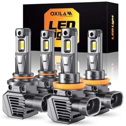 H11 9005 LED Light Bulbs Combo (H11+9005)