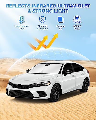 Windshield Sun Shade for 2020 (Toyota Highlander 2020-Present)