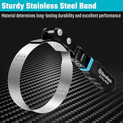 Large Swivel Oil Filter Wrench (Normal / Large (Fits Filters 3-7/8" to 4-3/8"))