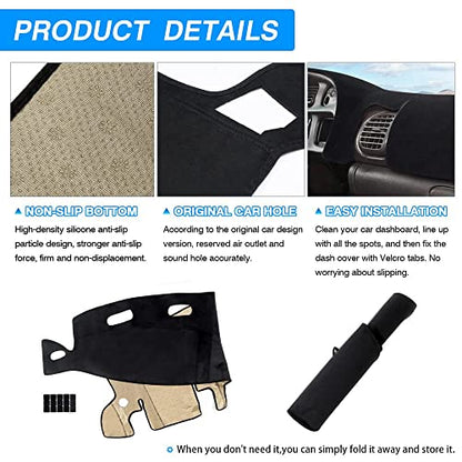 Dashboard Cover Fits for 2002 (68.90*17.72(Dodge Ram 02-05))