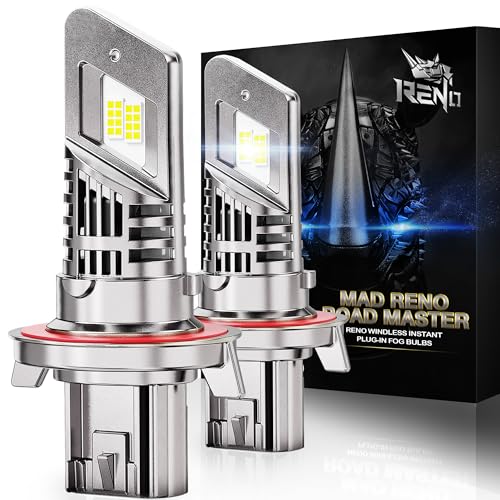 H13 Bulb 9008 Fog Bulb 800% Brighter High Speed Fan 6500K (H13)