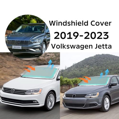 Sunshades for VW Volkswagen Jetta 2019 2020 (for 2019-2026 Volkswagen Jetta)