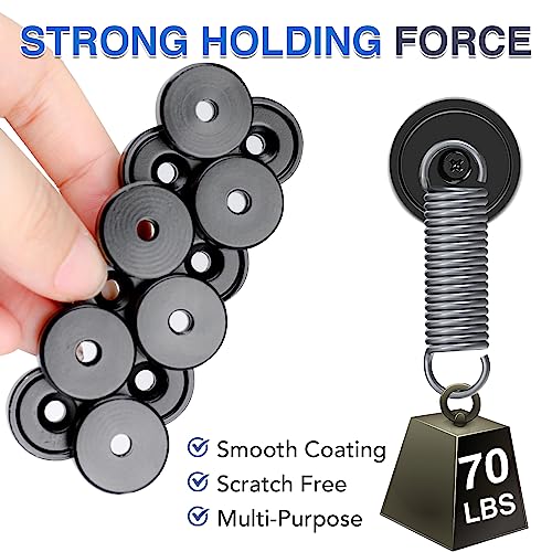 Magnets with Hole 70LB Strong Rare Earth Magnet with Screw Holes