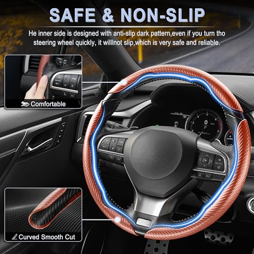 3pcs Carbon Fiber Anti (Champagne / Universal (3pcs))