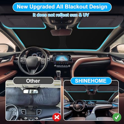 Car Windshield Sun Shade for Toyota Camry Sun Shade 2018 (For 2018-2026 Toyota Camry)