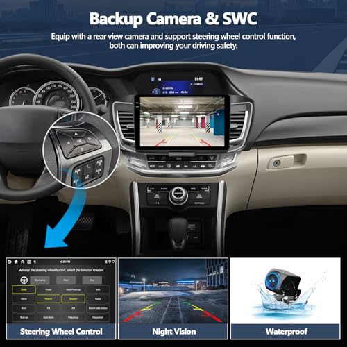 4G+64G Car Radio for Honda Accord 9th 2016 2017