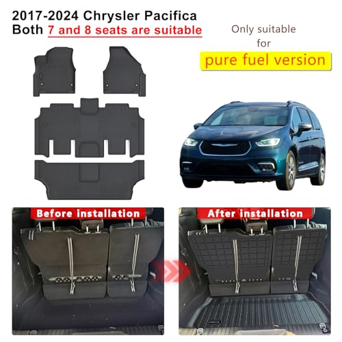 Floor Mats for 2017 (2017-26|Chrysler Pacifica|Full Set)