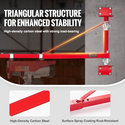 Wall Mount Jib Crane (660/1320 LBS)