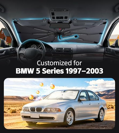 Windshield Sun Shade for BMW 5 Series 1997 (Fit for BMW 5 Series 1997–2003)