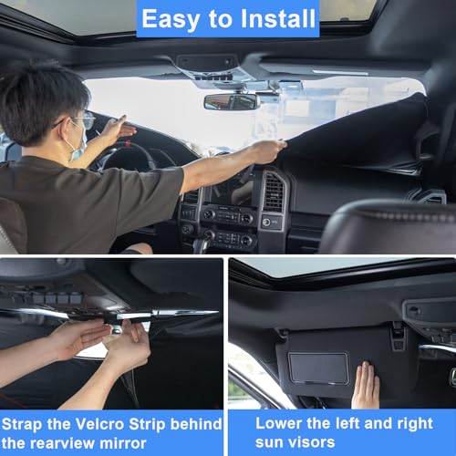 Windshield Sun Shade for 2015 (for Ford Edge 2015-2026)