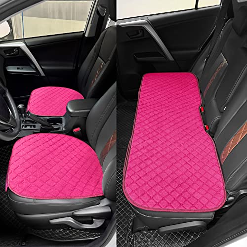 Comfortable Car Seat Covers Universal Back (Pink)