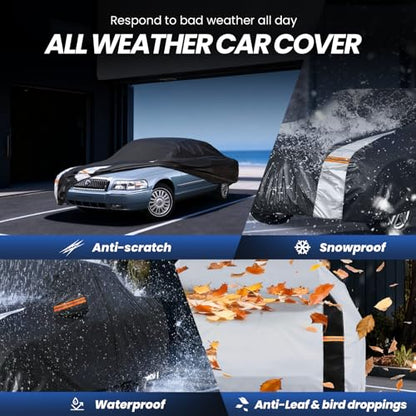 Multi Layer Car Cover Custom Fit for Mercury (Custom fit Mercury(Grand)Marqui / Sedan car cover)