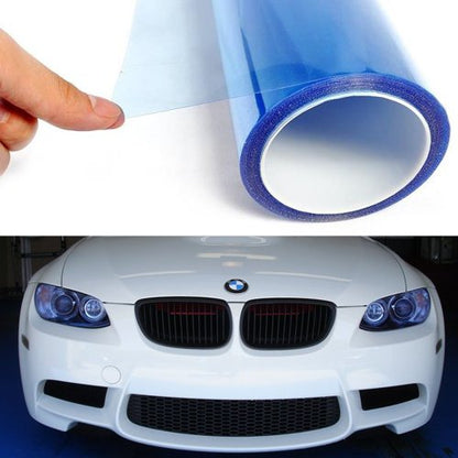 12 by 48 Inches Self Adhesive Headlight (12 X 48 / Light Blue)