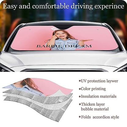 Custom Car Windshield Sun Shade (Photo S)