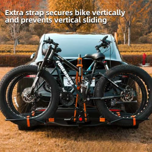 Platform 2 EBike Rack for Car Hitch Bike Rack for SUV RV Trucks Carrier Bicycle Car Racks 2 (EBIKE RACK)