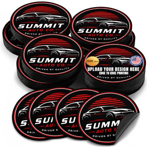 6 Inch Round Car Magnet (1000 Pack)