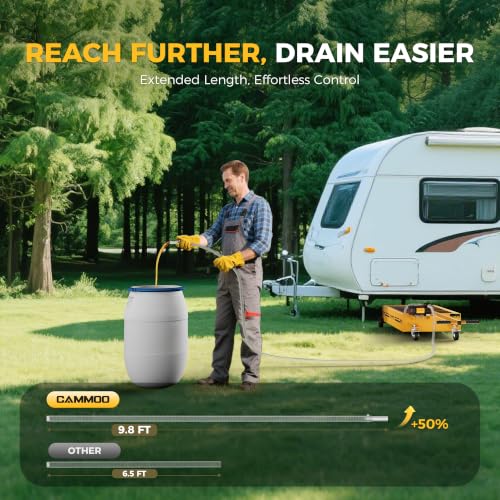 15 Gal Electric Oil Drain Pan with Pump (Yellow)