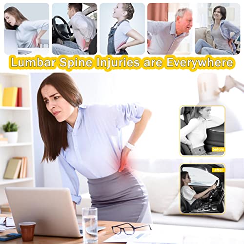 Super Soft Lumbar Support Pillow for Car (Backsaver-one)