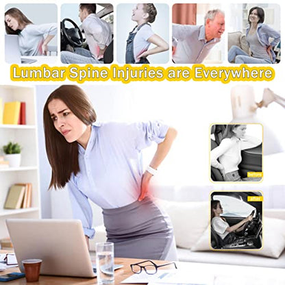 Super Soft Lumbar Support Pillow for Car (Backsaver-one)