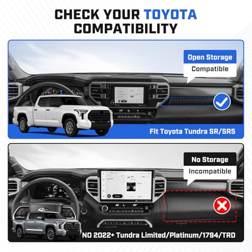 Center Console Organizer Tray for 2022 (2022-2026 Toyota Tundra)