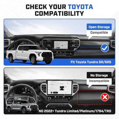 Center Console Organizer Tray for 2022 (2022-2026 Toyota Tundra)