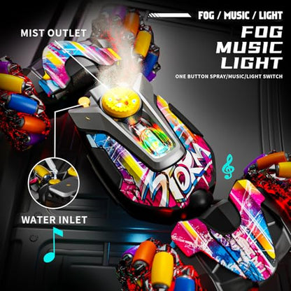 Gesture Sensing RC Stunt Car (fantasy)