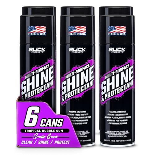 Shine & Protectant High Gloss Coating Spray (17.35 Fl Oz (Pack of 6))