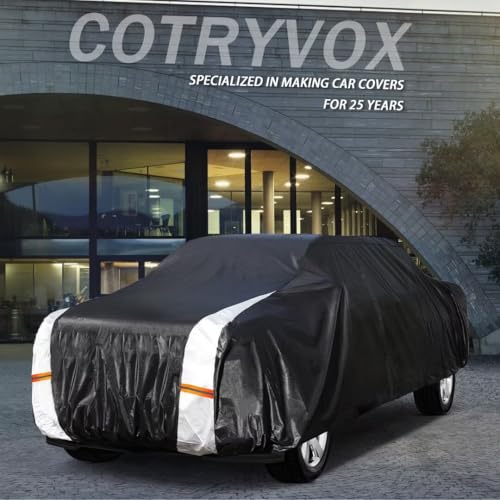 Silverado 1500 Truck Cover Custom Fit 1998 (B.Fit Silverado 1500(1998-2026) Crew Cab SB / Black Truck Cover)