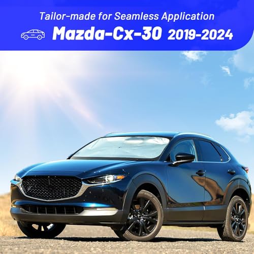 Windshield Sun Shade Umbrella for Mazda CX (Fit for Mazda CX-30 2019-2024)