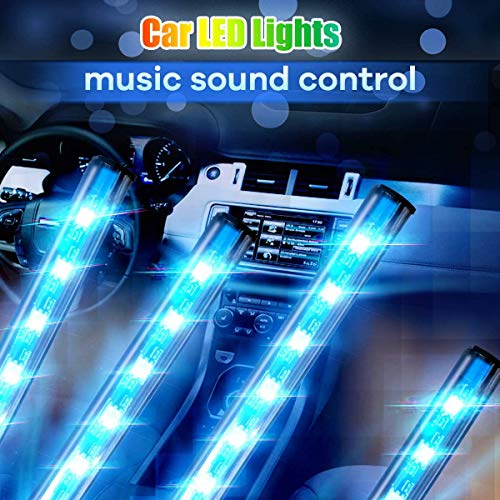 4PCS Car Interior LED Lights (RGB 48 Lights)