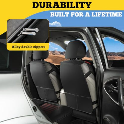 Front Car Seat Covers (Red / Front)