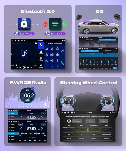 4G+64G Android 15 Car Stereo Radio for Toyota Corolla 2009