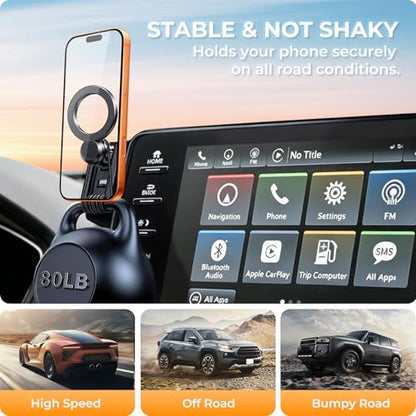 Car Phone Holder for Honda Accord 10th Gen 2022 2021 2020 2019 2018 (Fit for 2018-2022 Accord, 8-Inch)