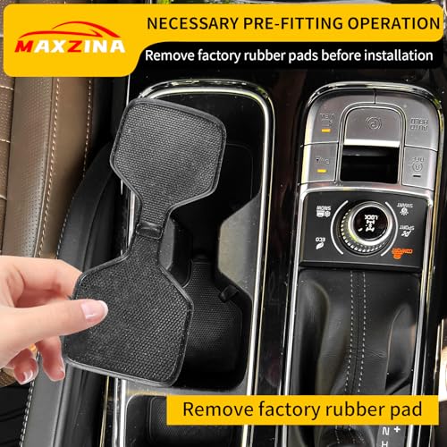 Cup Holder Compatible with 2020 (Compatible with 2020+ Kia Telluride Black)