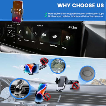 Car Phone Holder Compatible with Kia K4 2025 2026 Accessories 12.3 (2025Kia K4 12.3inch)