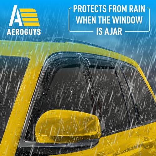 Extra Durable Window Deflectors in (For Jeep Grand Cherokee 22-26)
