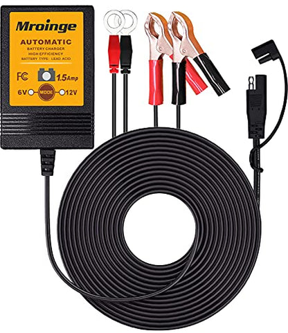 Smart Battery Charger (6V/12V @ 1.5 AMP)