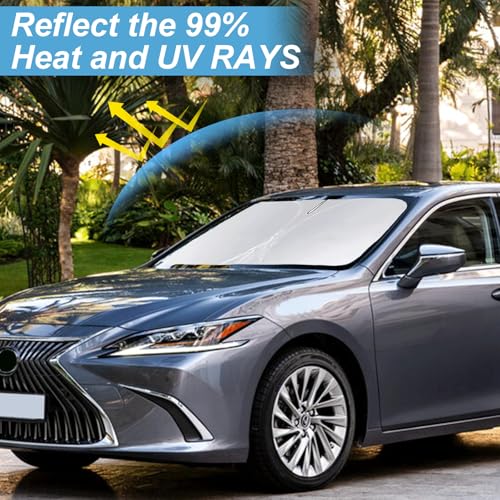Windshield Sun Shade for Lexus ES 2019 (for 2019-2025 Lexus ES)