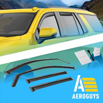 Extra Durable Window Deflectors In (For Chevy Tahoe 21-26)