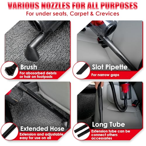 17PCS Car Cleaning Kit (Red / 17PCS)