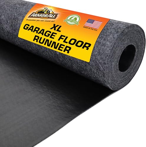 Garage Floor Runner Mat (Charcoal / 2'6" x 18' (Rectangular))