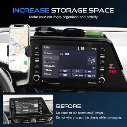 Magnetic Car Phone Holder for 2019 (Auto-Look+Magnetic+Organizer / Toyota C-HR 2019-2022)