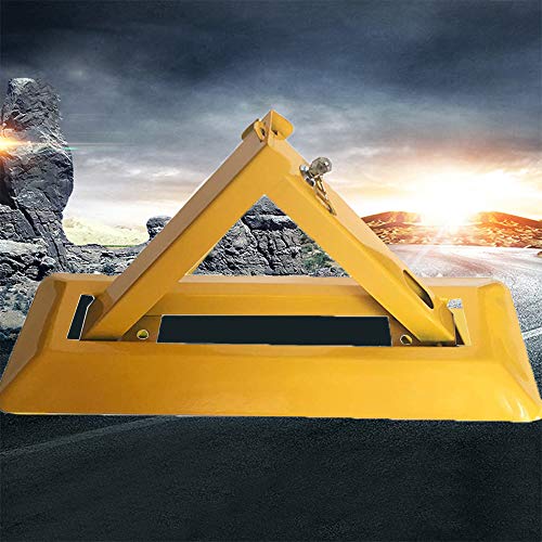 Folding Parking Barrier with Lock