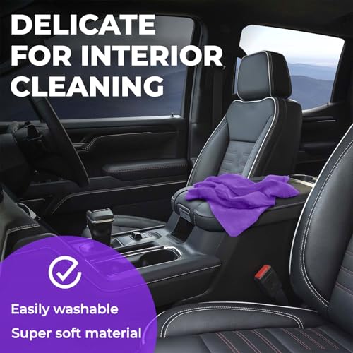 XL Shammy Towel for Car (Purple / 1 Pack (25" x 34"))
