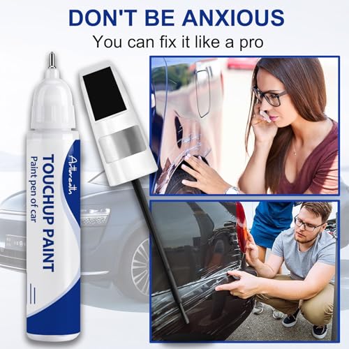 Shadow Black G1 Touch Up Paint for Ford OEM Color Match Car Paint Pen (Shadow Black(G1))