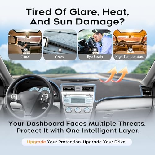 Gray Dash Cover for 2007 (3)07-11 Camry(Gray))