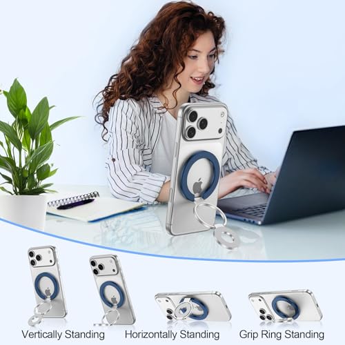 Magnetic Ring Holder for MagSafe Case Dual (blue)